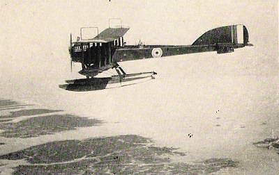 A Wight Converted Seaplane on patrol