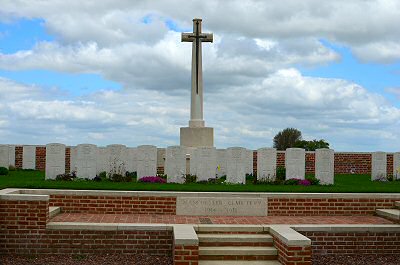 Manchester Cemetery. Rencourt-les-Bapaume