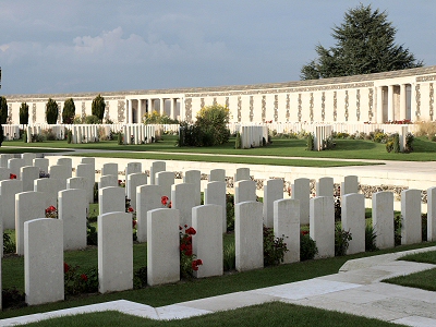 Tyne Cot Cemetery and  Memorial