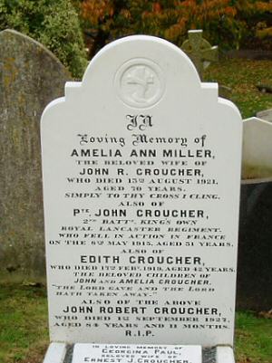 Croucher family memorial